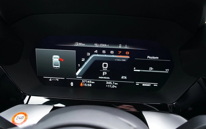 Audi S3 cena 166900 przebieg: 57150, rok produkcji 2020 z Trzebinia małe 254